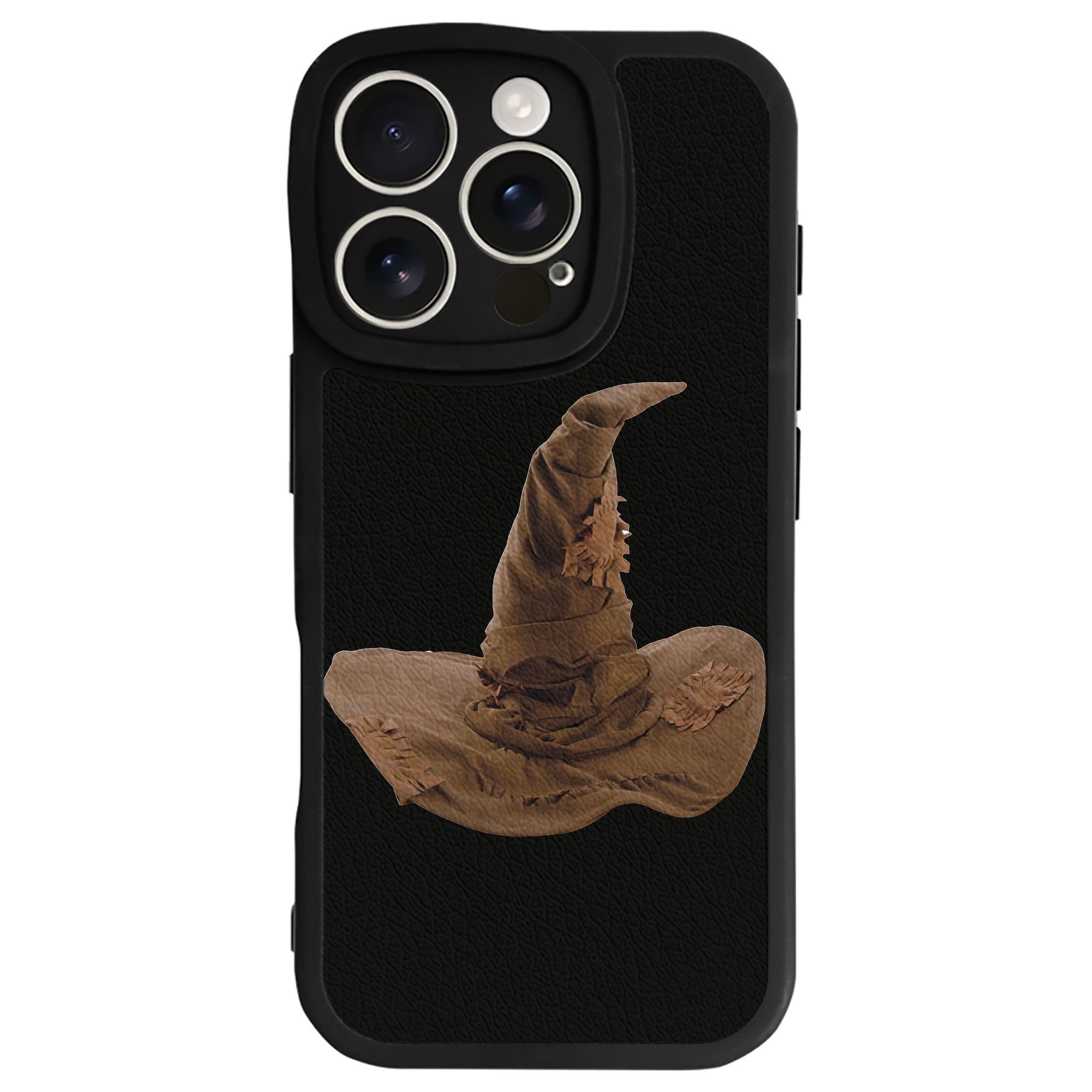 （画像用） Harry Potter ハリー・ポッターシリーズ 【iPhone 16シリーズ対応】シリコンスマホケース（レザー調） 材質：シリコン